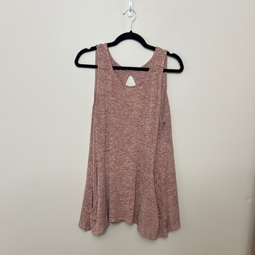 Maurices Soft Rose Sleeveless Tank Top